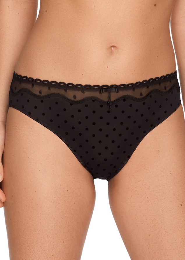 Slip Brsilien Twist de Prima Donna Noir